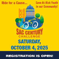 Sacramento Century advertisement - Ride the Sac Century, Oct. 4, 2025