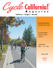 April 2023 Cycle California! cover